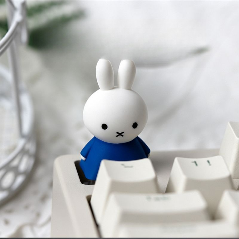 Keycap Artisan Anime - Miffy Keycaps Cute Machinery Keyboard ESC