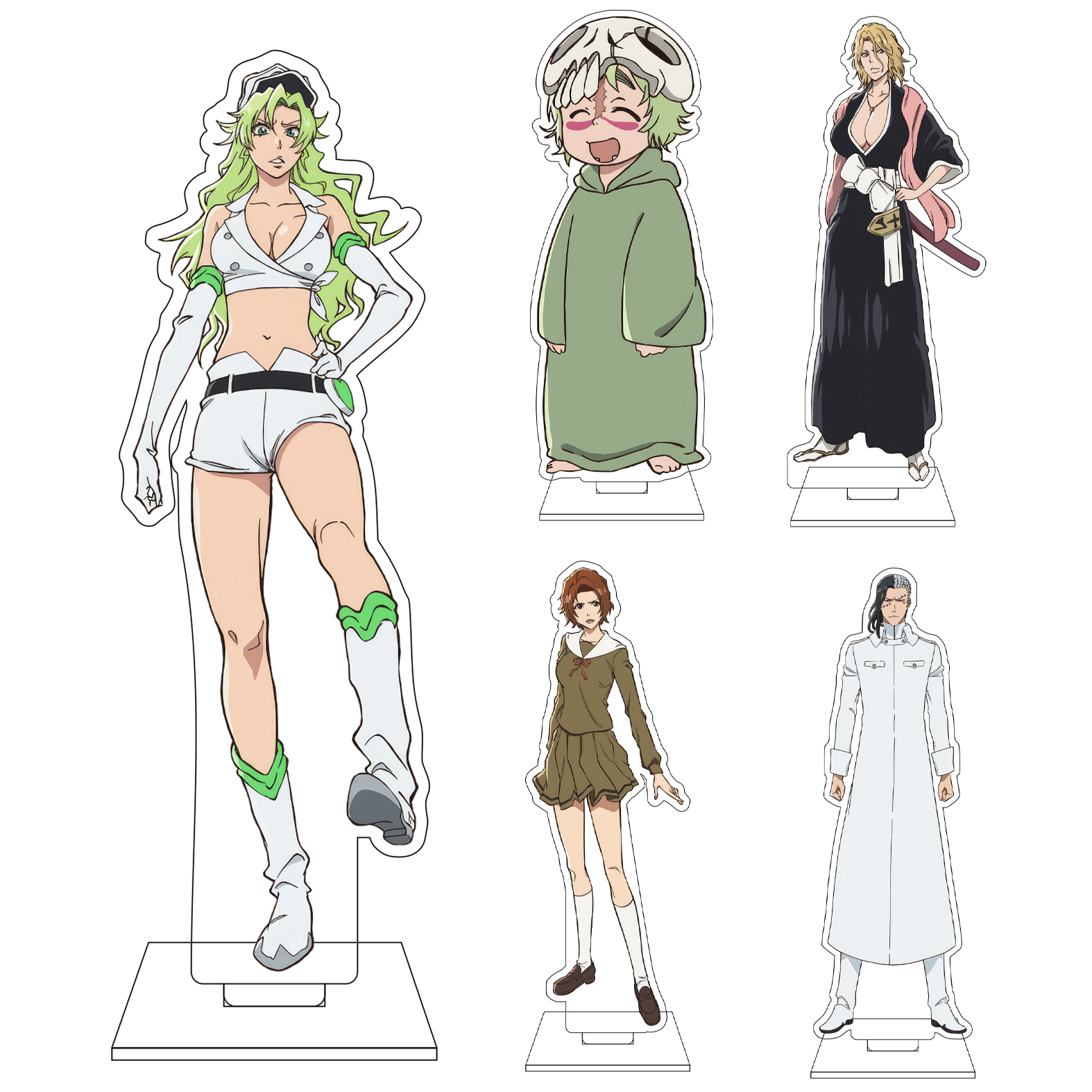 Anime Character Merchandise - 16CM Anime BLEACH Cosplay Acrylic Figure