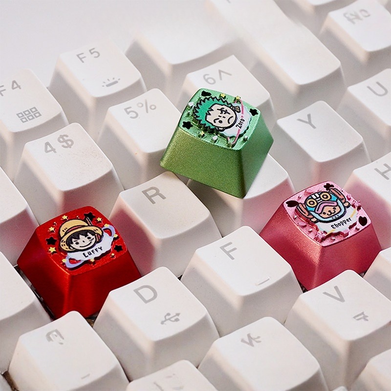 ONE PIECE Keycap Kawaii Anime  - Keycap Artisan Anime avaliação e preço