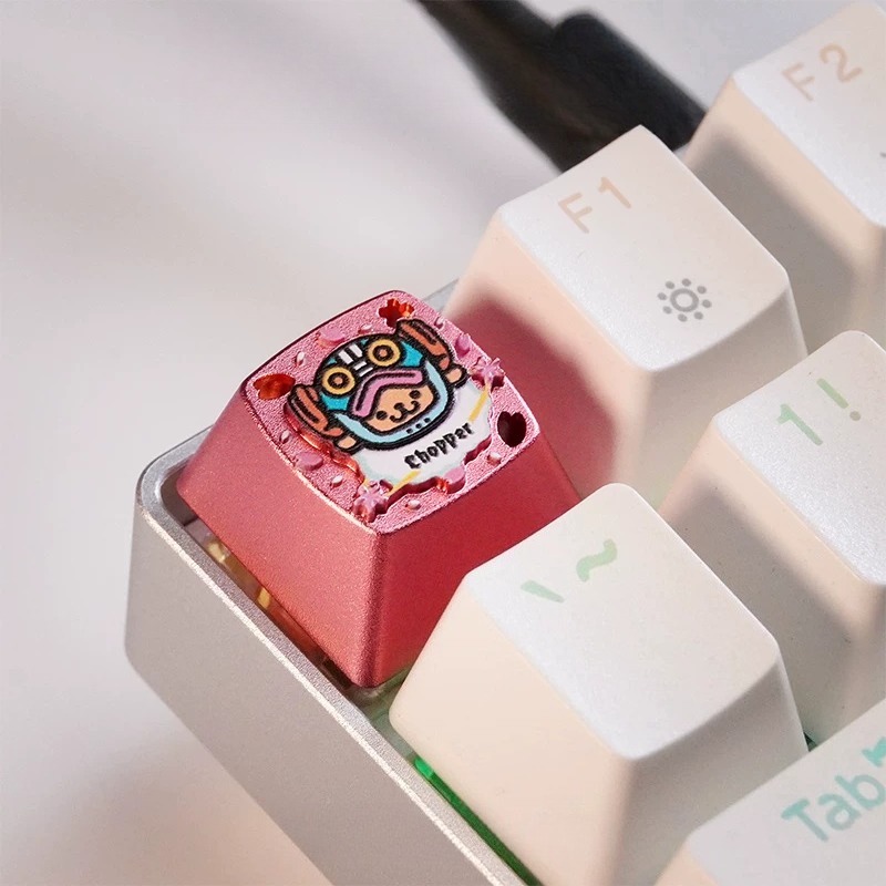 ONE PIECE Keycap Kawaii Anime  - Keycap Artisan Anime avaliação e preço