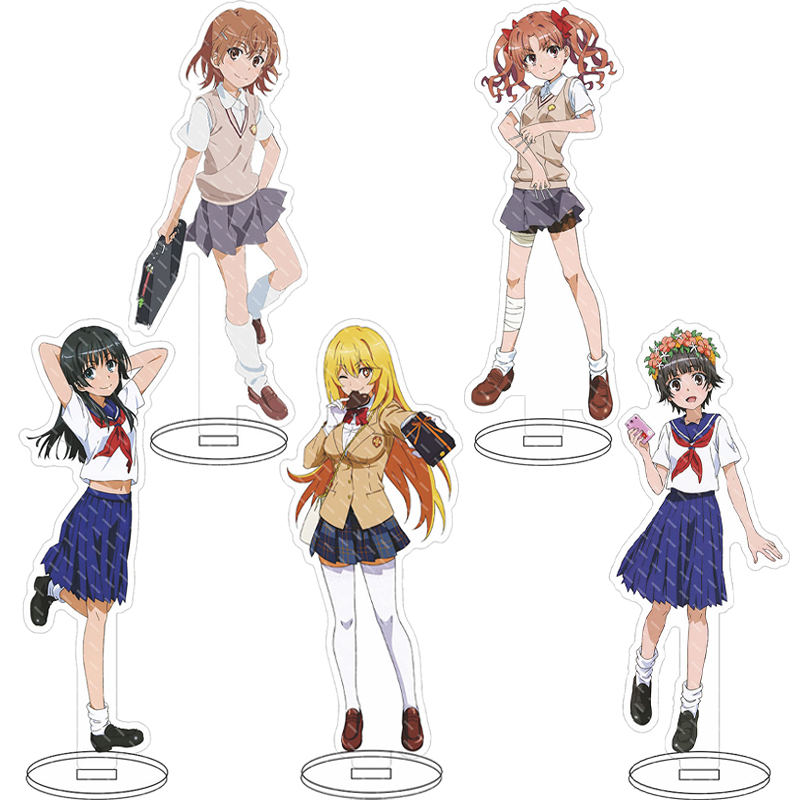 16CM Anime Figure A Certain Sc - Anime Character Merchandise avaliação e preço