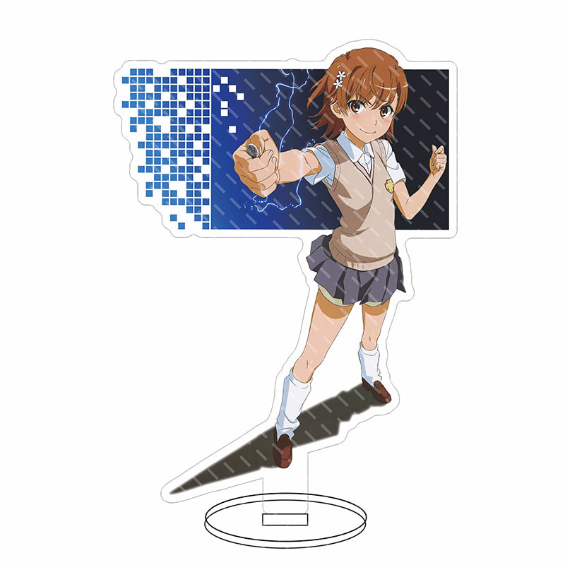 16CM Anime Figure A Certain Sc - Anime Character Merchandise avaliação e preço