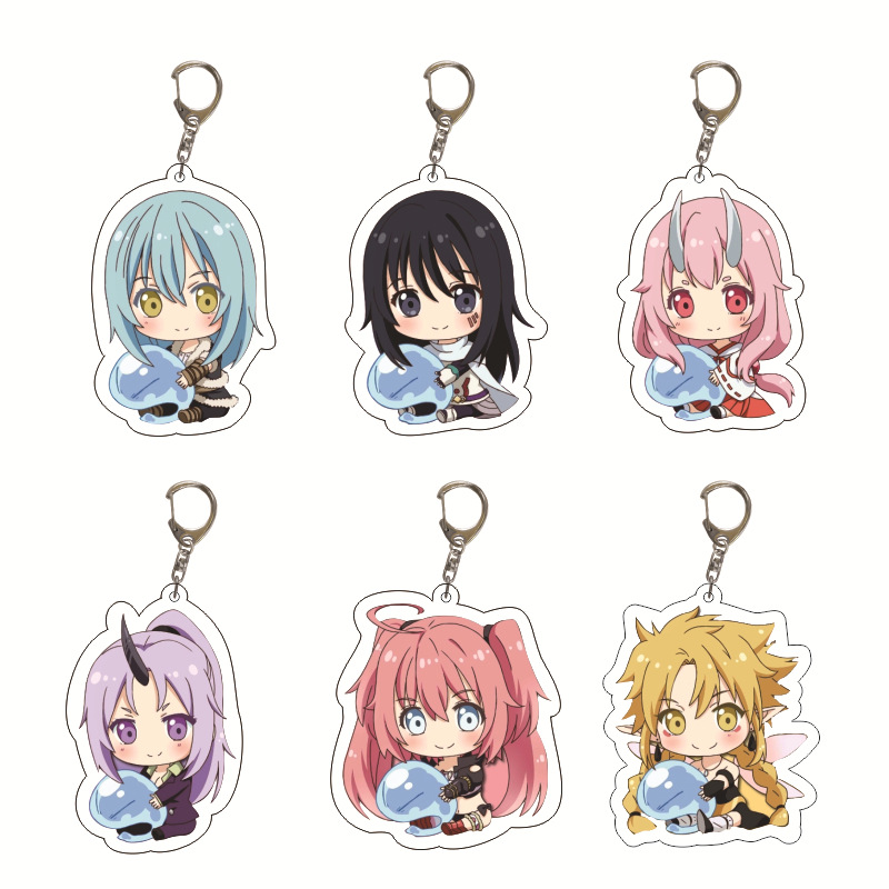 Genshin Impact Slime Acrylic A - Anime Merchandise Keychains avaliação e preço