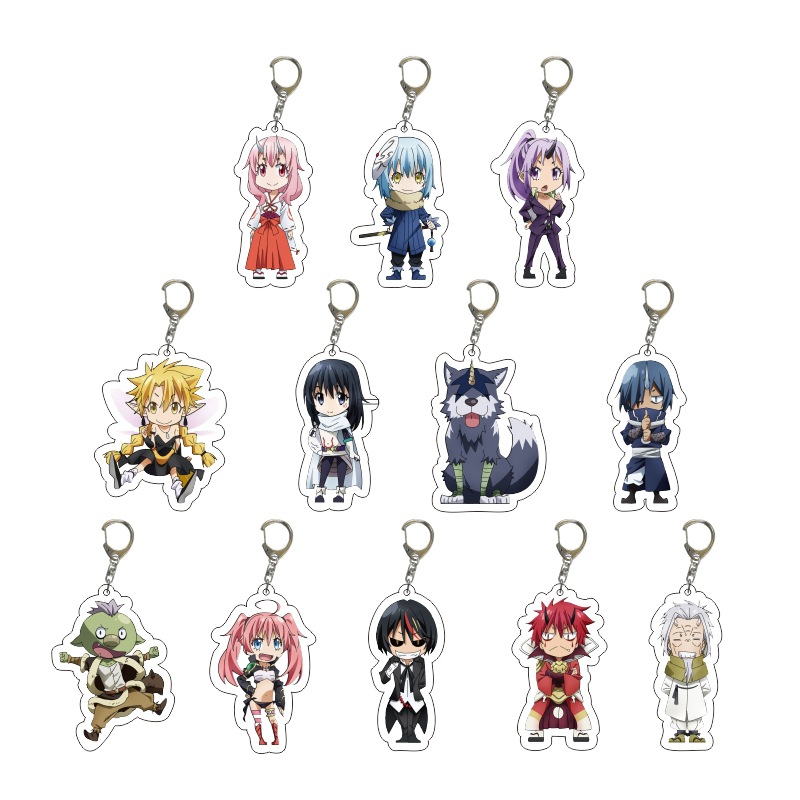 Genshin Impact Slime Acrylic A - Anime Merchandise Keychains avaliação e preço
