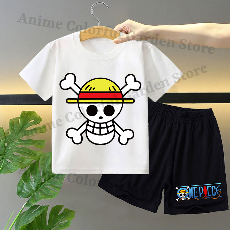 One Piece 2pcs Short Sleeved S - Anime Girl Merchandise avaliação e preço