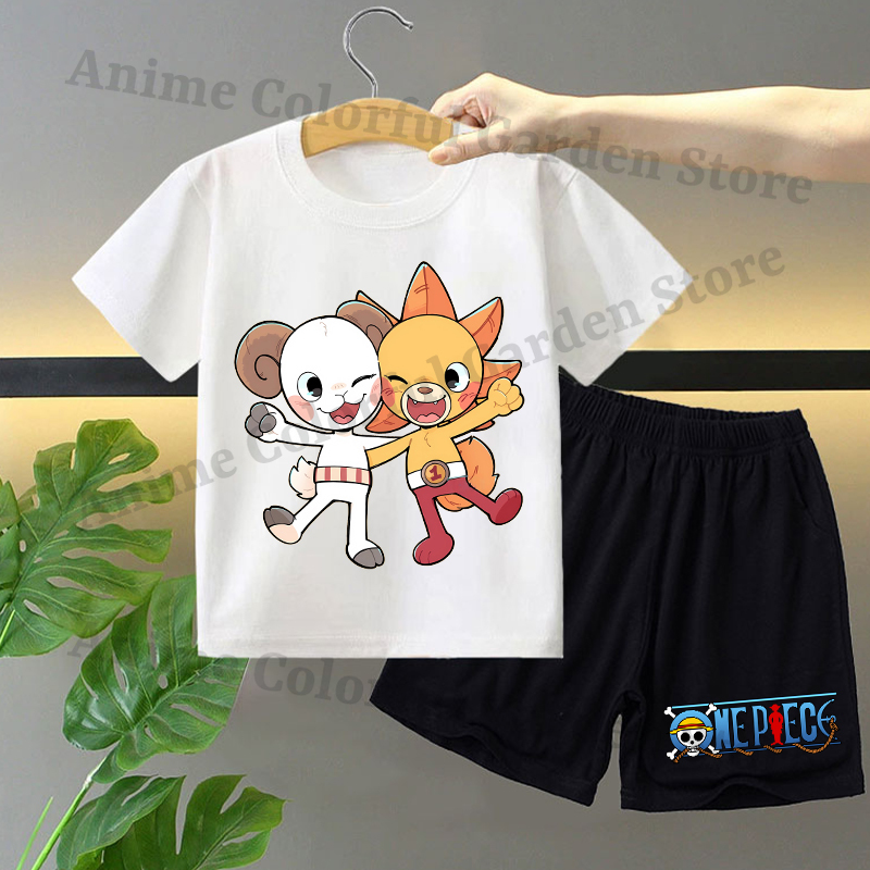 One Piece 2pcs Short Sleeved S - Anime Girl Merchandise avaliação e preço