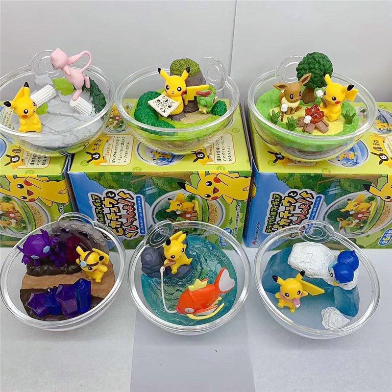 Re-Ment Pokémon Pikachu Terrar - Pokemon Anime Merchandise avaliação e preço
