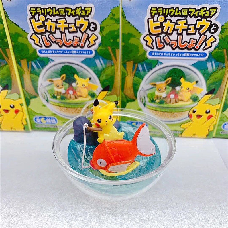 Re-Ment Pokémon Pikachu Terrar - Pokemon Anime Merchandise avaliação e preço