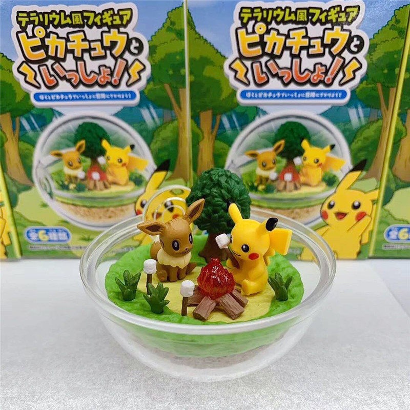 Re-Ment Pokémon Pikachu Terrar - Pokemon Anime Merchandise avaliação e preço