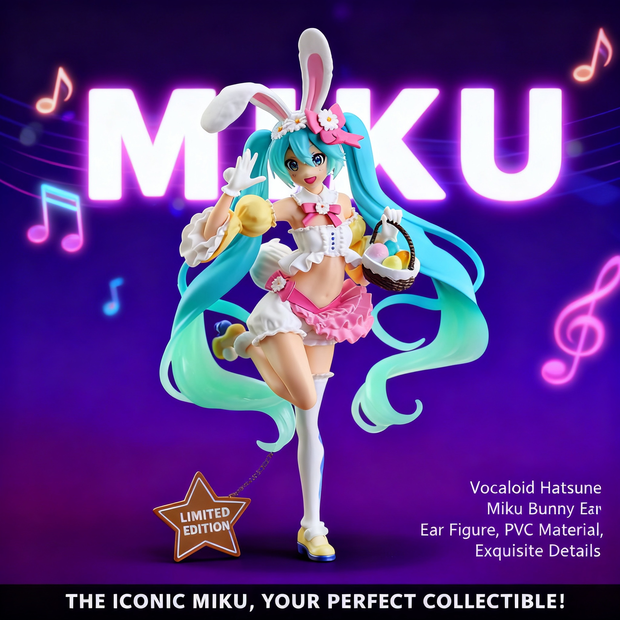 Hatsune Miku Figure Anime Doll - Anime Girl Merchandise avaliação e preço