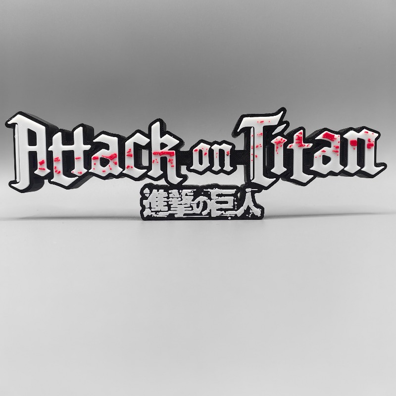Attack on Titan Anime Merchand - Anime Merchandise Logo avaliação e preço