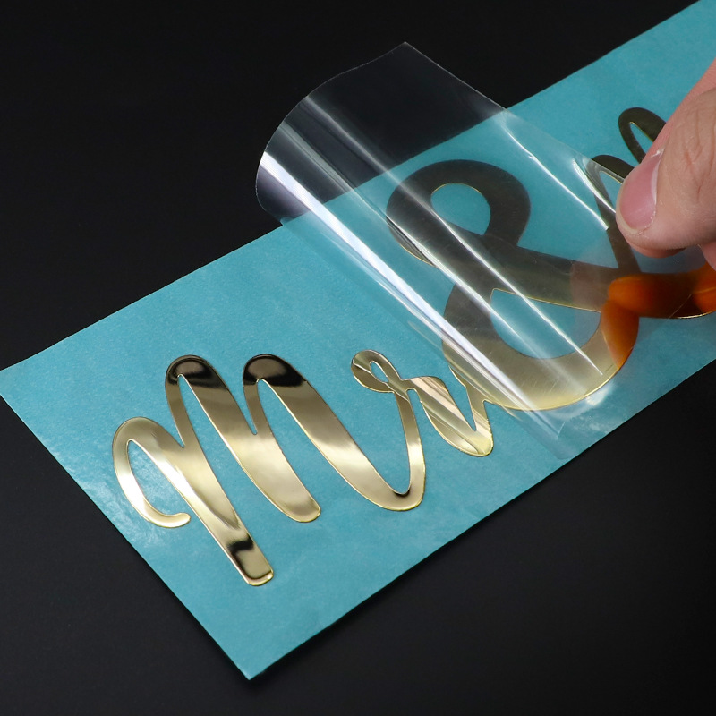 Personal Logo Print Metal 3D G - Sticker Sheet Set avaliação e preço