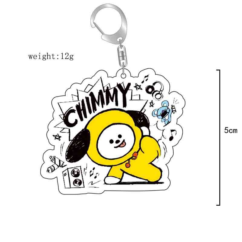 BT21 anime cartoon cute acryli - Anime Girl Merchandise avaliação e preço