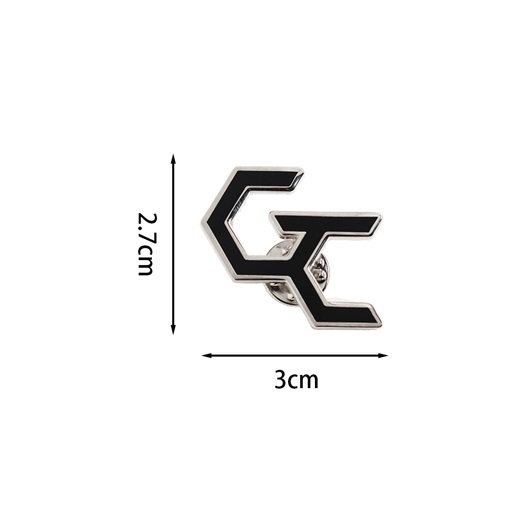 Guilty Crown Logo Brooch Anime - Anime Merchandise Logo avaliação e preço