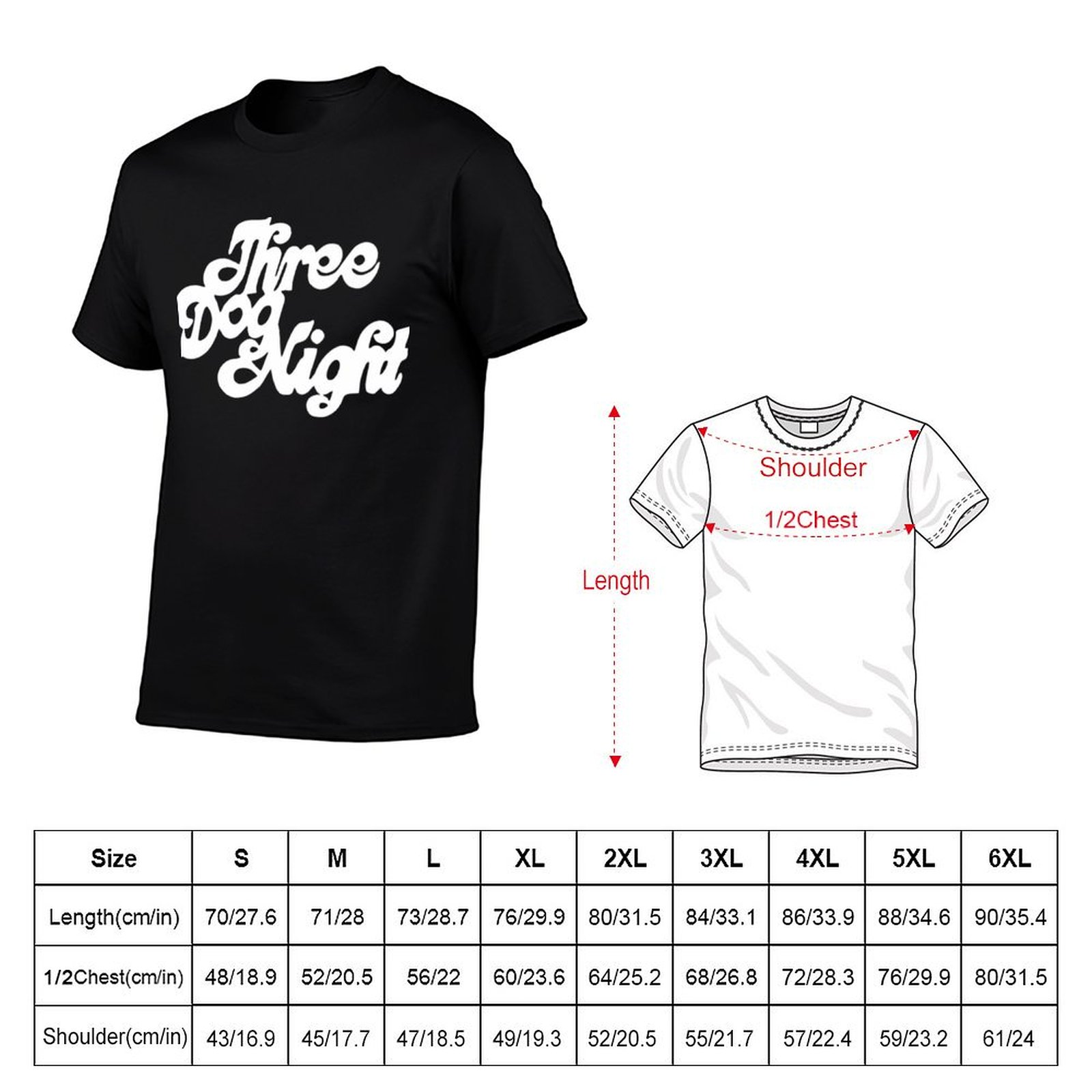 BEST SELLER - Three Dog Night  - Anime Merchandise Logo avaliação e preço