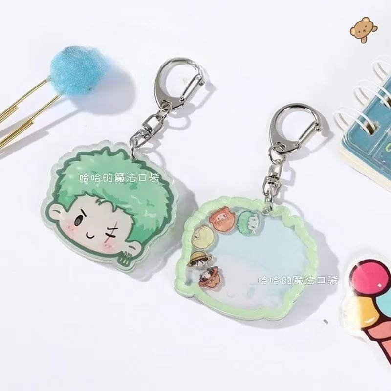 One Piece Monkey D Luffy Kawai - Anime Merchandise Keychains avaliação e preço