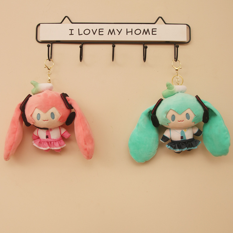 Miku Hatsune Anime Plush Doll  - Anime Merchandise Keychains avaliação e preço