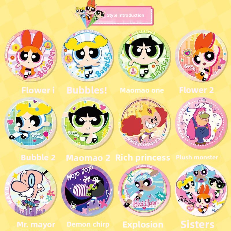 Full Box of Official Powerpuff - Anime Girl Merchandise avaliação e preço