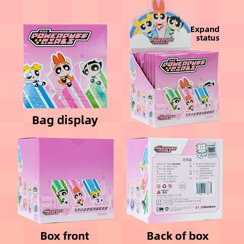 Full Box of Official Powerpuff - Anime Girl Merchandise avaliação e preço