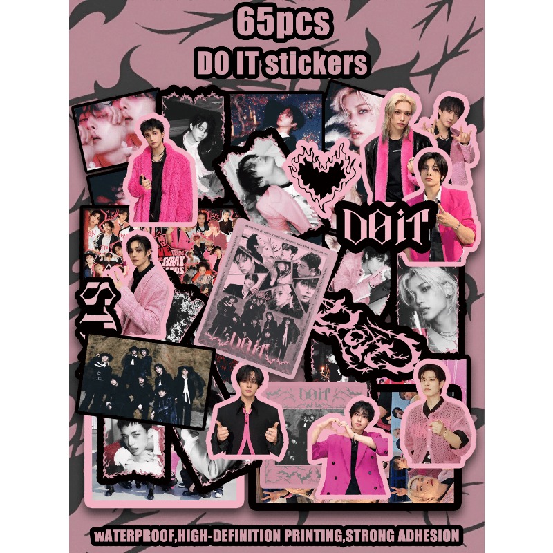 64pcs/65pcs/69pcs StrayKid,SK, - Sticker Sheet Set avaliação e preço