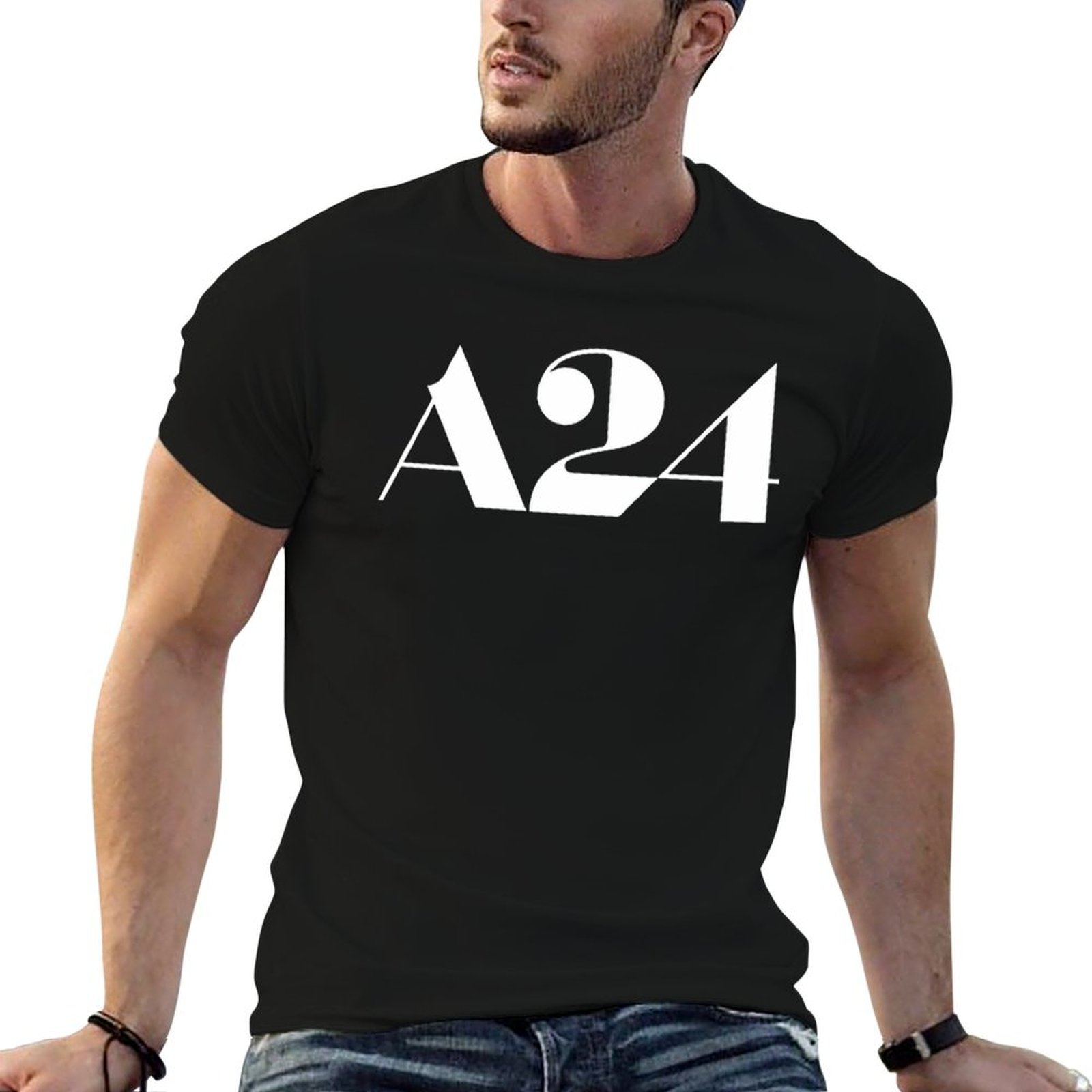 A24 logo Merchandise T-Shirt f - Anime Merchandise Logo avaliação e preço