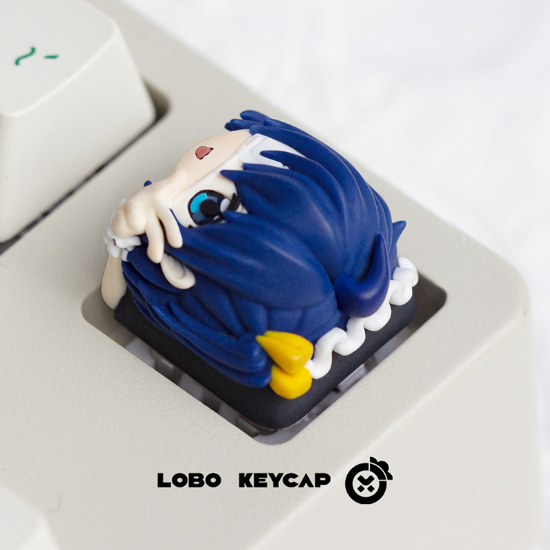 Lobo Keycap Rikka Takanashi An - Keycap Artisan Anime avaliação e preço