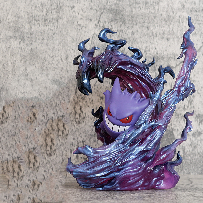 19cm Anime Pokemon Gengar Batt - Pokemon Anime Merchandise avaliação e preço
