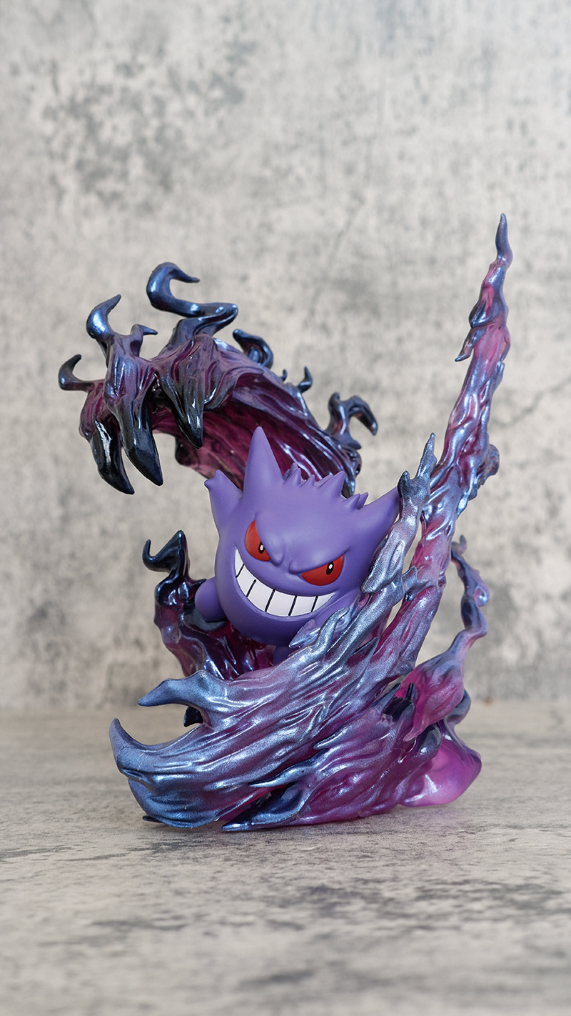 19cm Anime Pokemon Gengar Batt - Pokemon Anime Merchandise avaliação e preço
