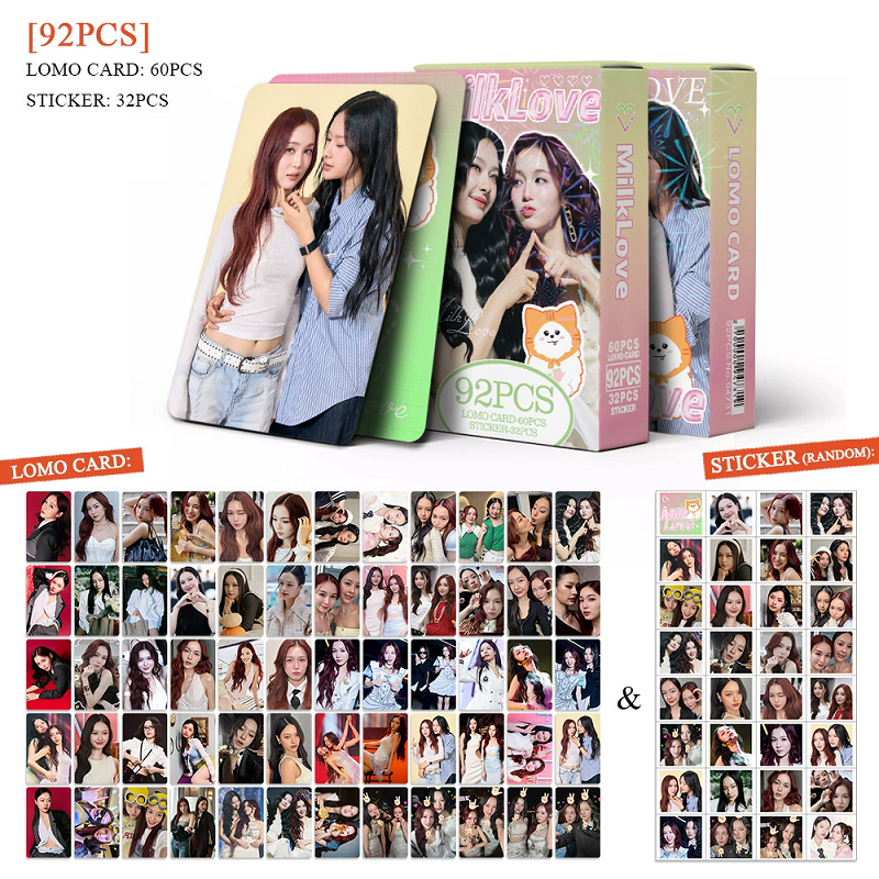 92PCS MilkLove Thai GL Lomo Ca - Sticker Sheet Set avaliação e preço