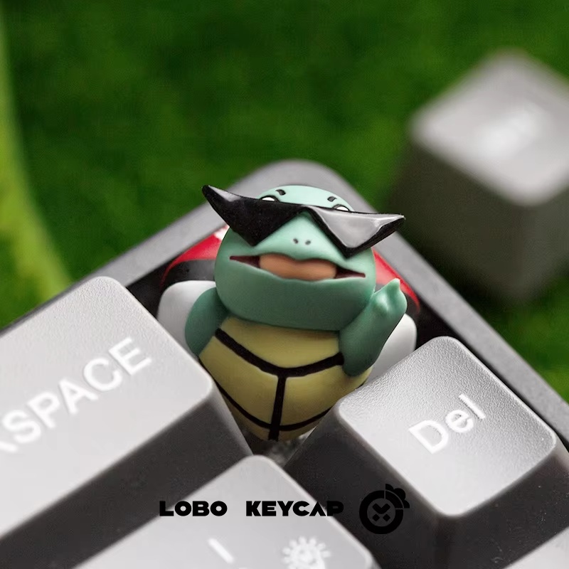Lobo Keycap Cartoon Character  - Keycap Artisan Anime avaliação e preço