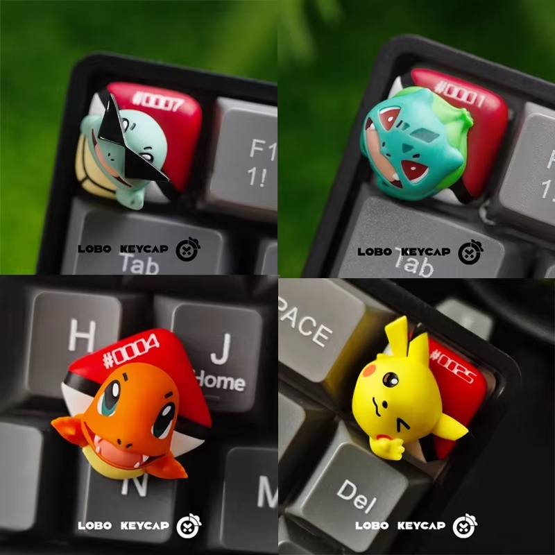 Lobo Keycap Cartoon Character  - Keycap Artisan Anime avaliação e preço