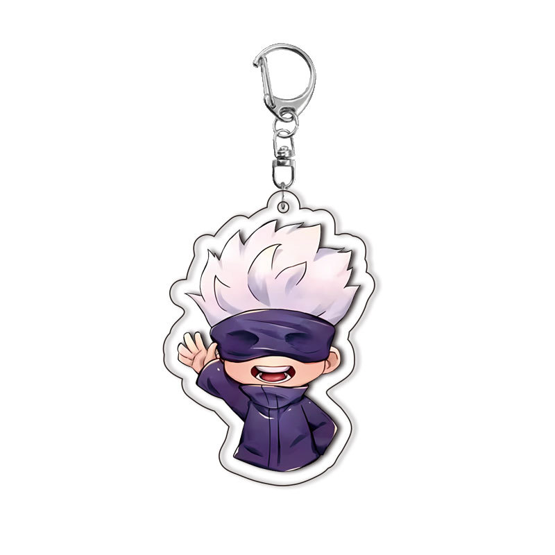 Anime Backpack Keychain Jujuts - Anime Merchandise Keychains avaliação e preço