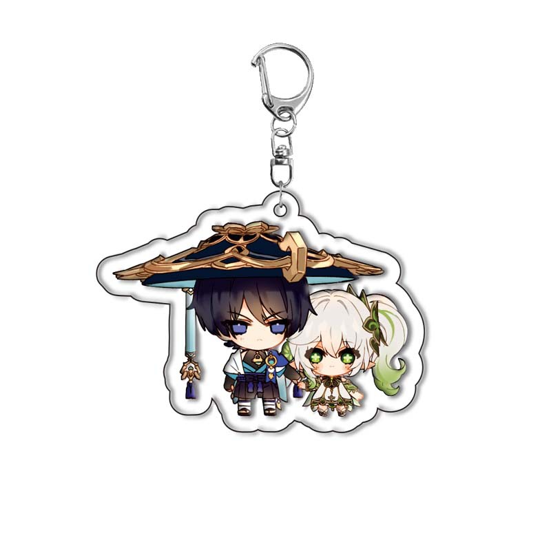Genshin Impact Traveler Wander - Anime Merchandise Keychains avaliação e preço