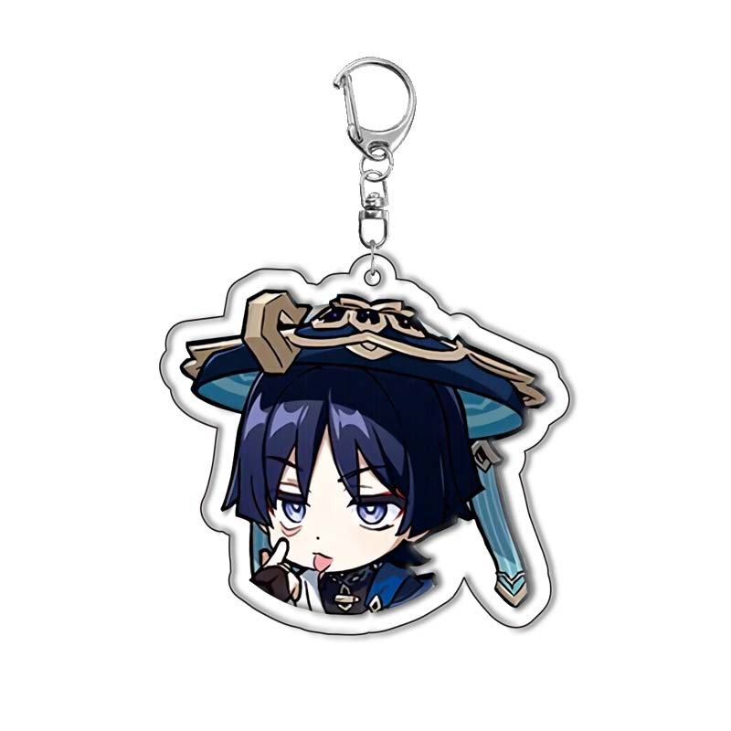 Genshin Impact Traveler Wander - Anime Merchandise Keychains avaliação e preço