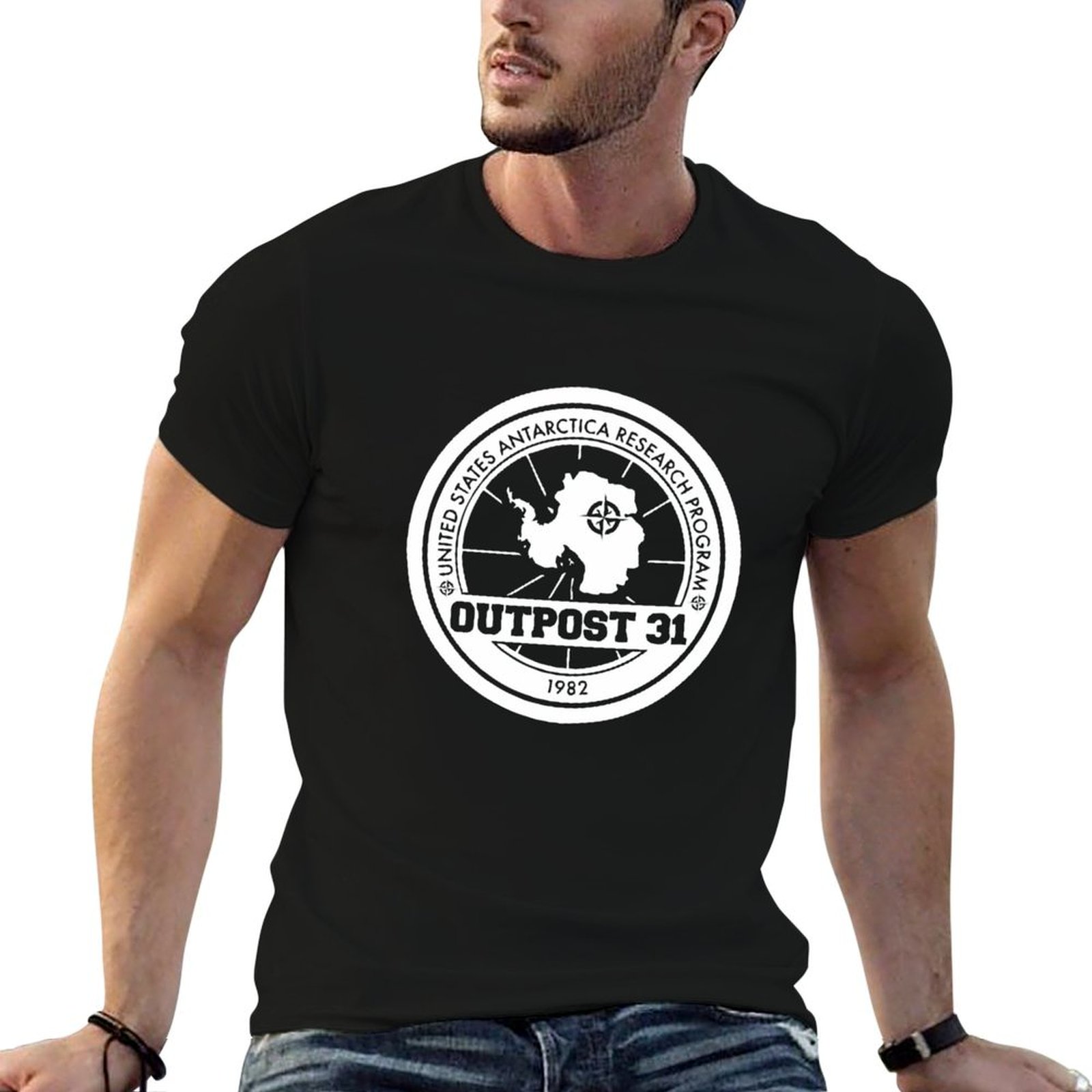 Outpost 31 Logo MERCHANDISE T- - Anime Merchandise Logo avaliação e preço