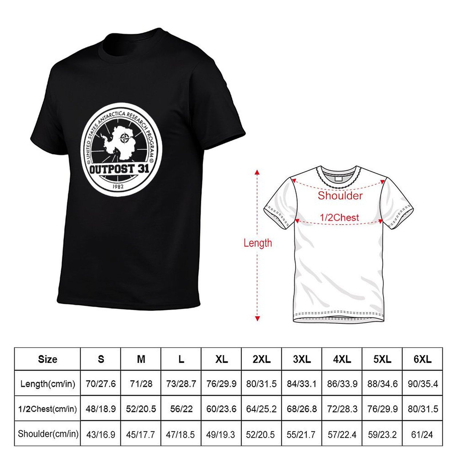 Outpost 31 Logo MERCHANDISE T- - Anime Merchandise Logo avaliação e preço