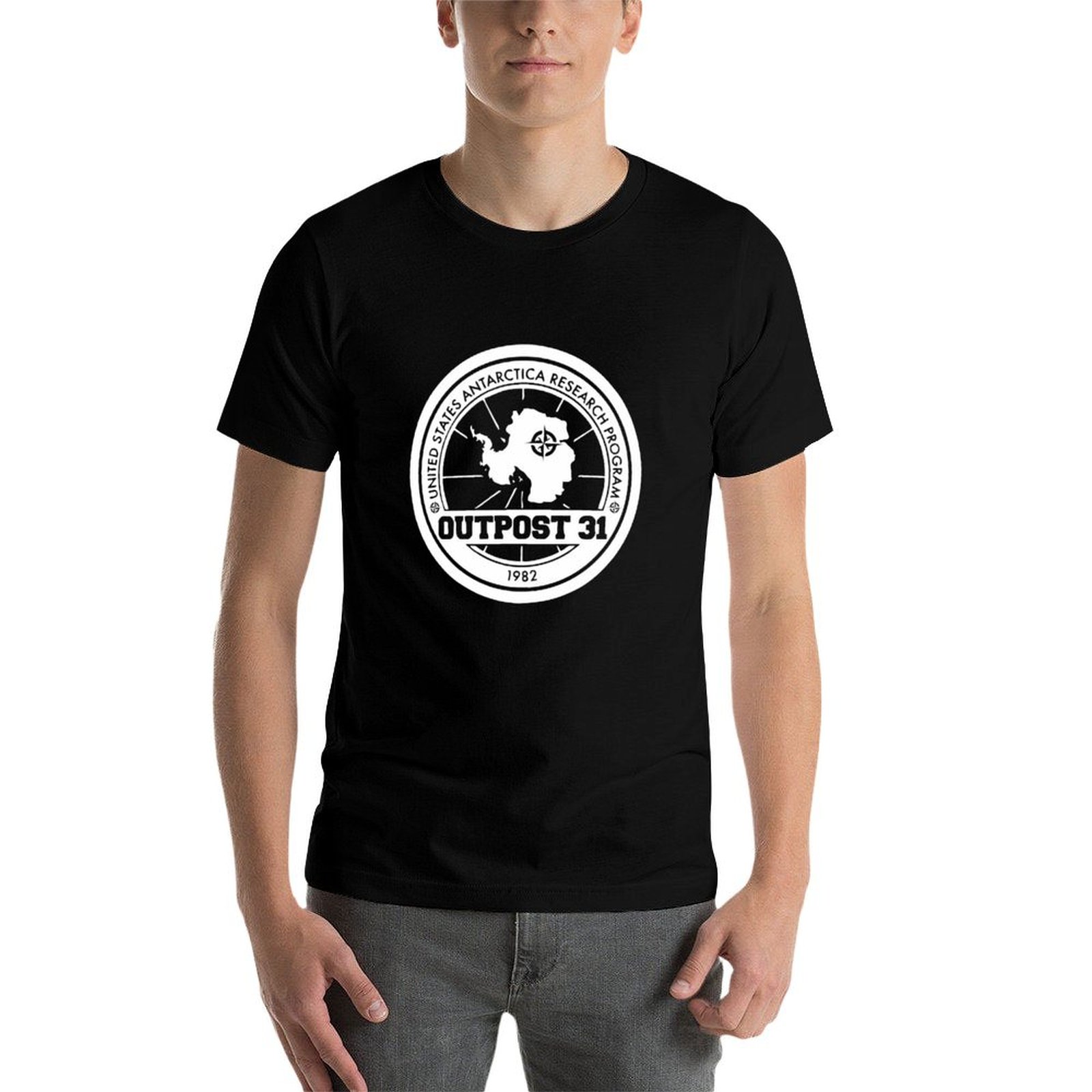 Outpost 31 Logo MERCHANDISE T- - Anime Merchandise Logo avaliação e preço