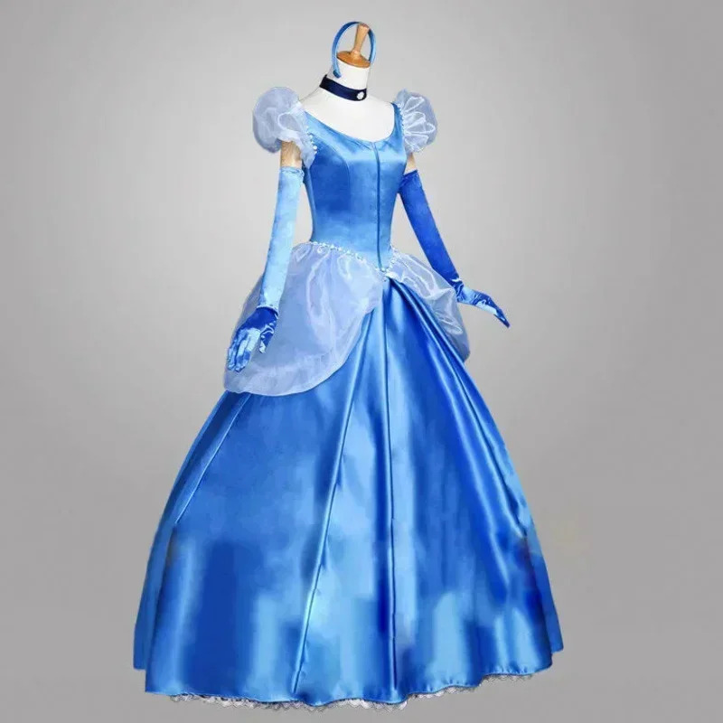 2020 Cinderella cosplay adult  - Anime Girl Merchandise avaliação e preço