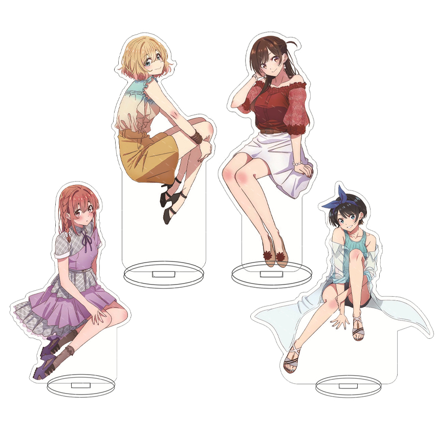 16CM Anime Figure Rent-A-Girlf - Anime Character Merchandise avaliação e preço