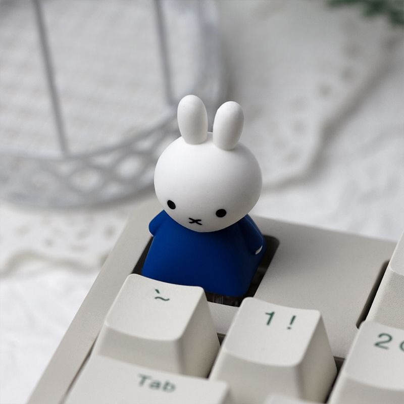 Miffy Keycaps Cute Machinery K - Keycap Artisan Anime avaliação e preço