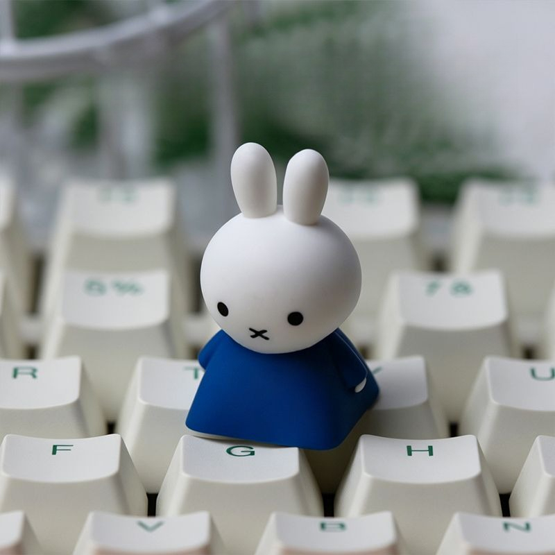 Miffy Keycaps Cute Machinery K - Keycap Artisan Anime avaliação e preço