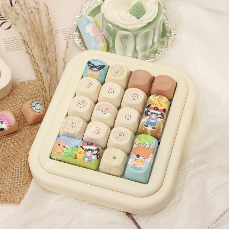 Anime Pokemon Keycaps MOA Heig - Keycap Artisan Anime avaliação e preço