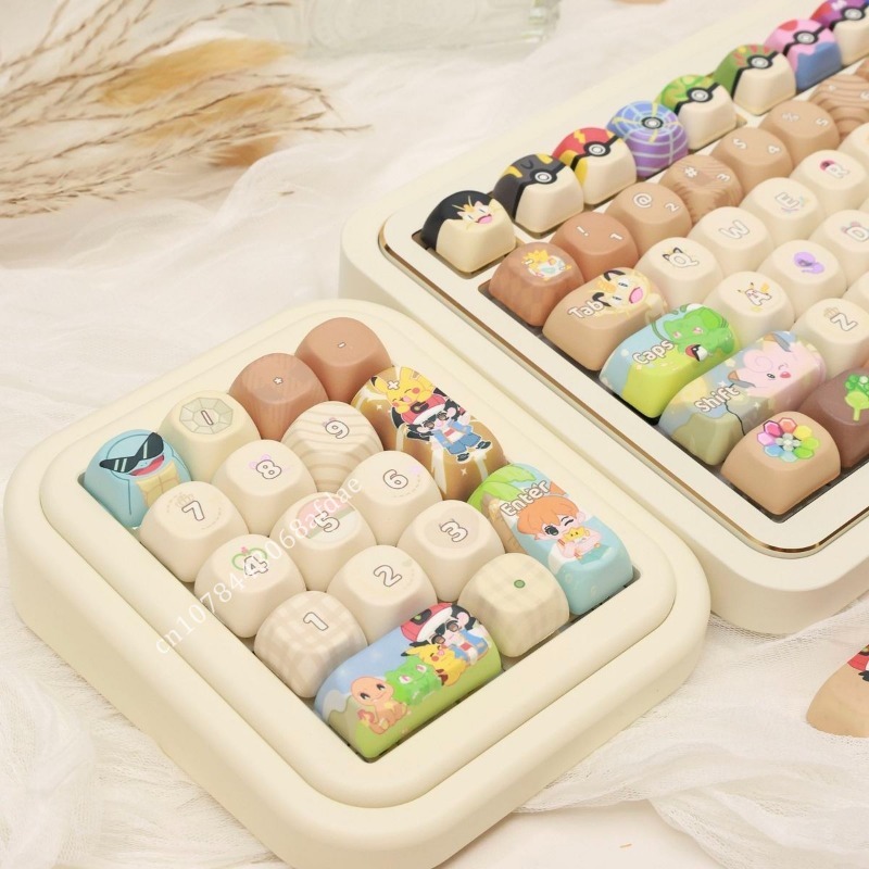 Anime Pokemon Keycaps MOA Heig - Keycap Artisan Anime avaliação e preço