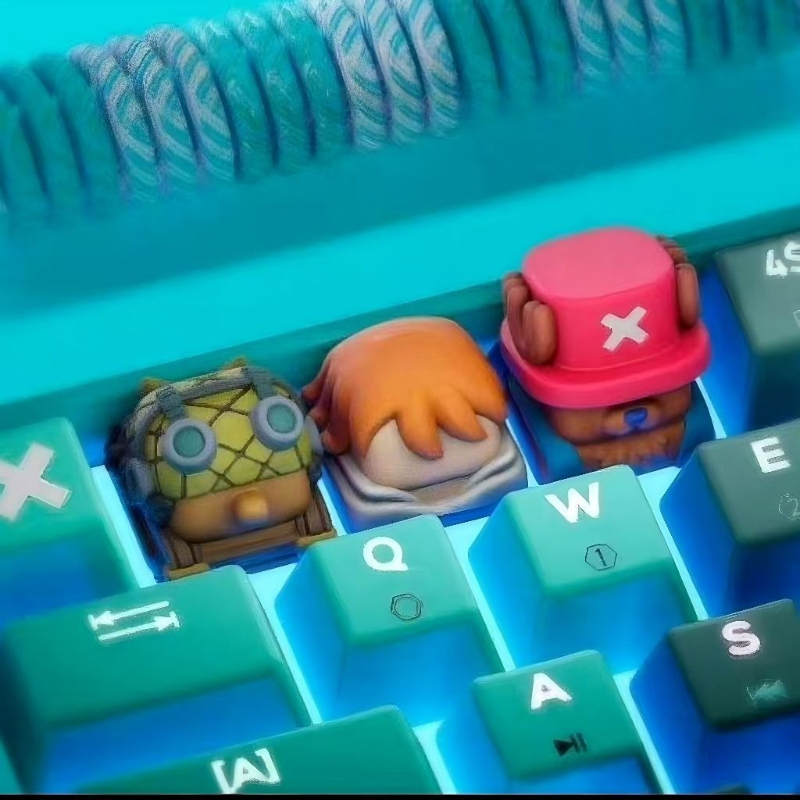 One Piece Chopper Nami anime c - Keycap Artisan Anime avaliação e preço