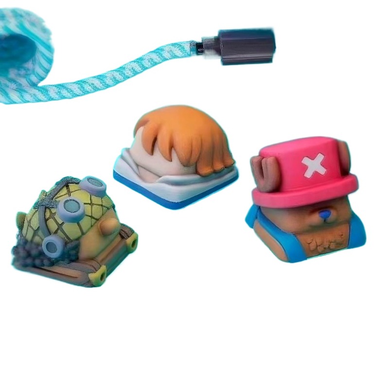 One Piece Chopper Nami anime c - Keycap Artisan Anime avaliação e preço