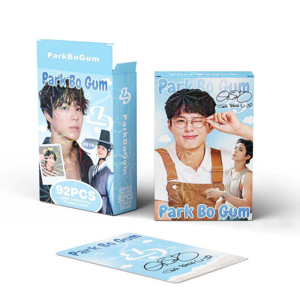 92Pcs/Set Park Bo Gum Merch Pa - Sticker Sheet Set avaliação e preço