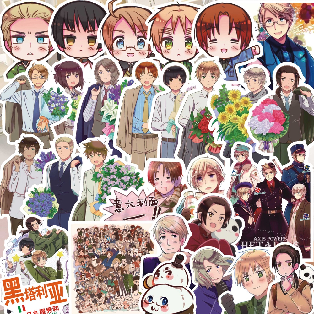 1 Pack Anime Sticker Axis Powe - Sticker Sheet Set avaliação e preço