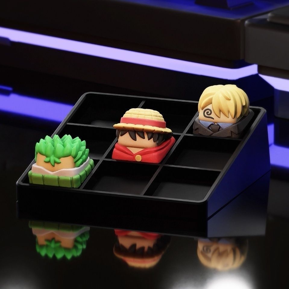 New Kawaii ONE PIECE Luffy Key - Keycap Artisan Anime avaliação e preço