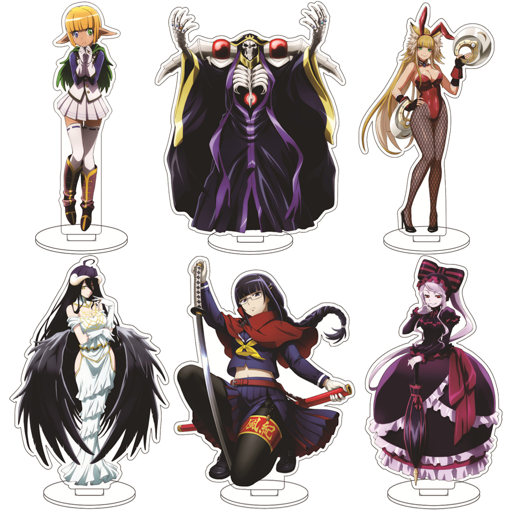 16CM Anime OVERLORD Albedo Dem - Anime Character Merchandise avaliação e preço