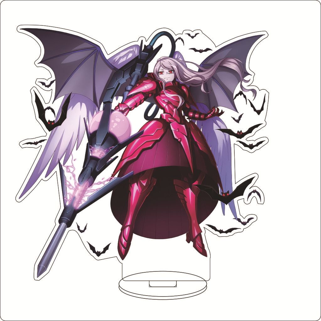 16CM Anime OVERLORD Albedo Dem - Anime Character Merchandise avaliação e preço